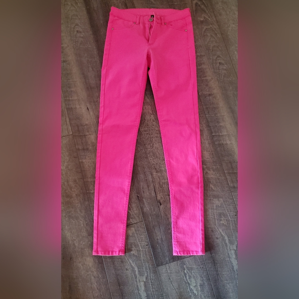 NEON Pink pants H&M Size 8 38